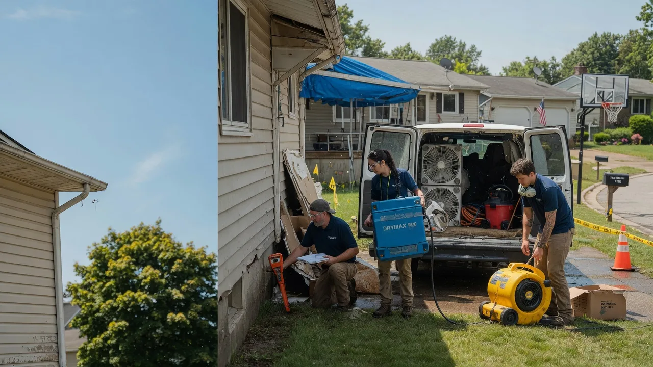 Ceiling Leak Cleanup in Montpelier, IN near me
