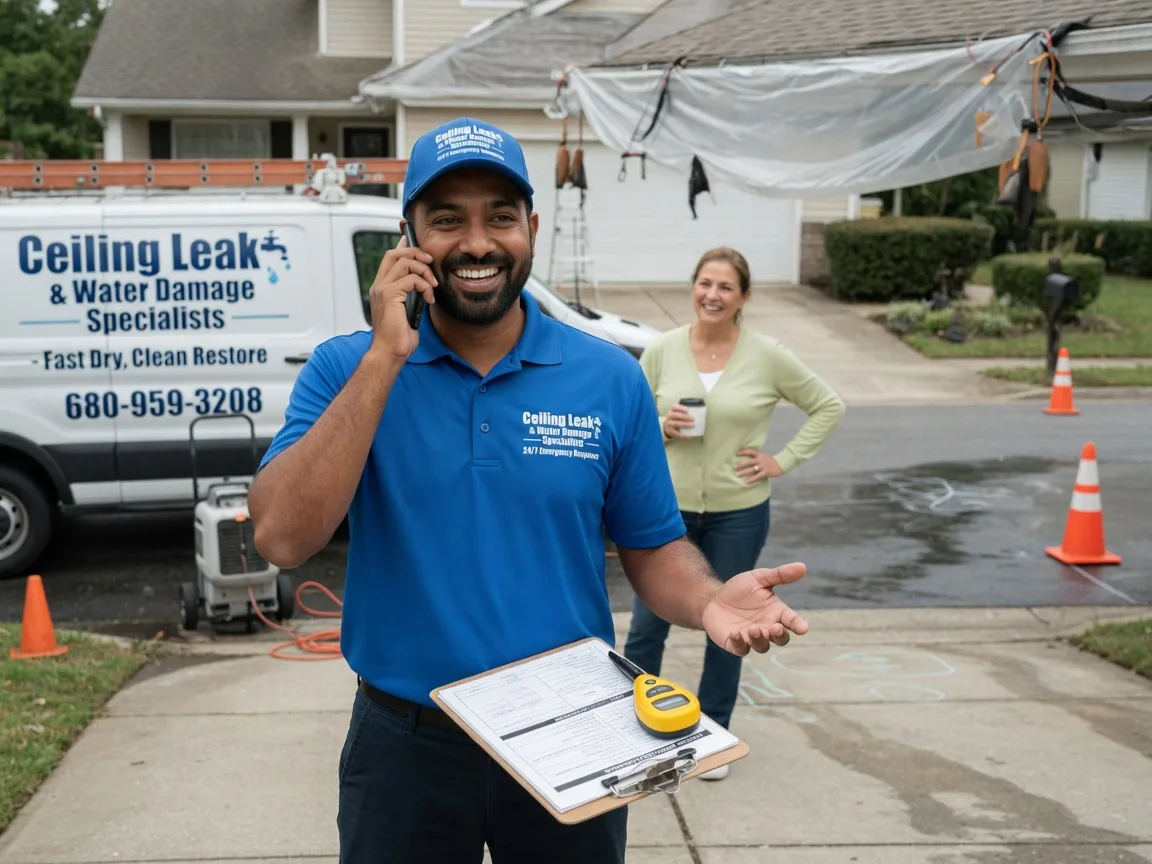 Ceiling Leak Cleanup Montpelier, IN FAQs